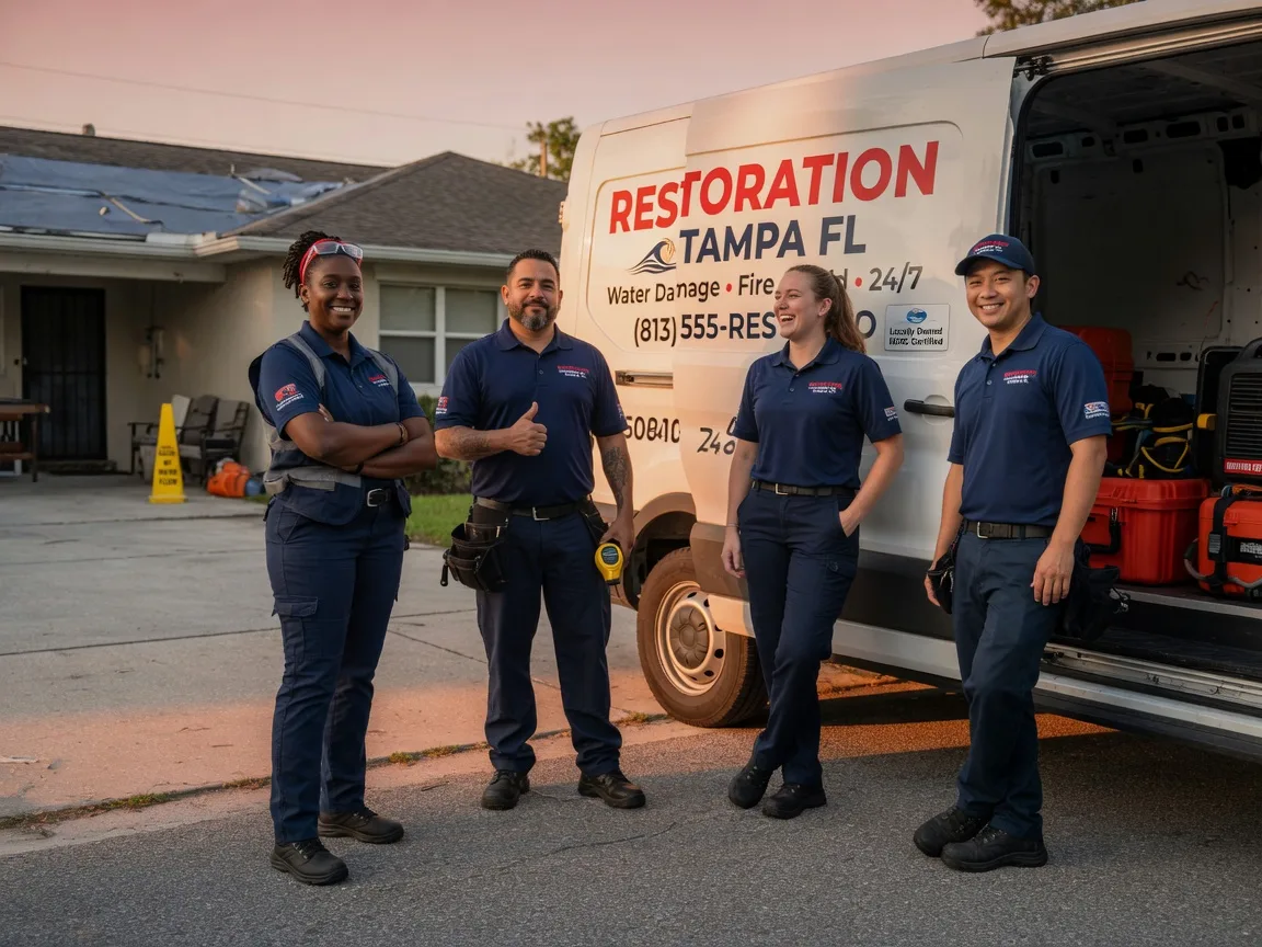 Water Damage Restoration company in Lisbon, ND